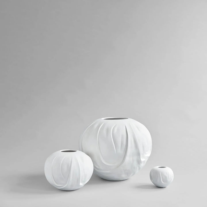 Orimono Vase, Medio - Bone White Vases 101 Copenhagen   