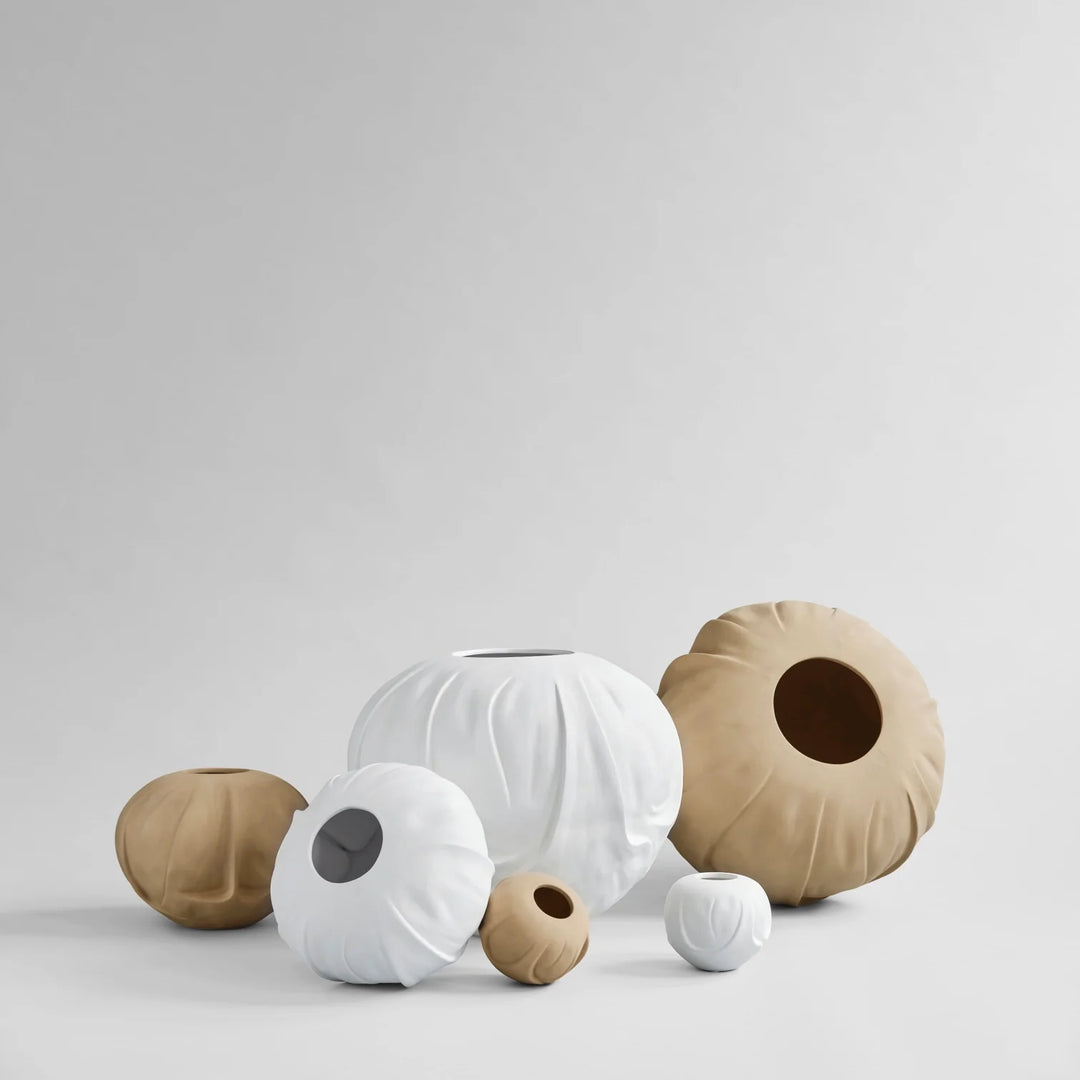 Orimono Vase, Big - Bone White Vases 101 Copenhagen   