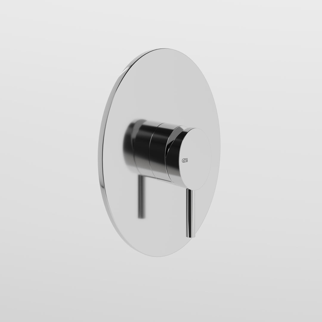 Ovale External Parts for Built-In Mixer - 44702 Showers GESSI Cromo  