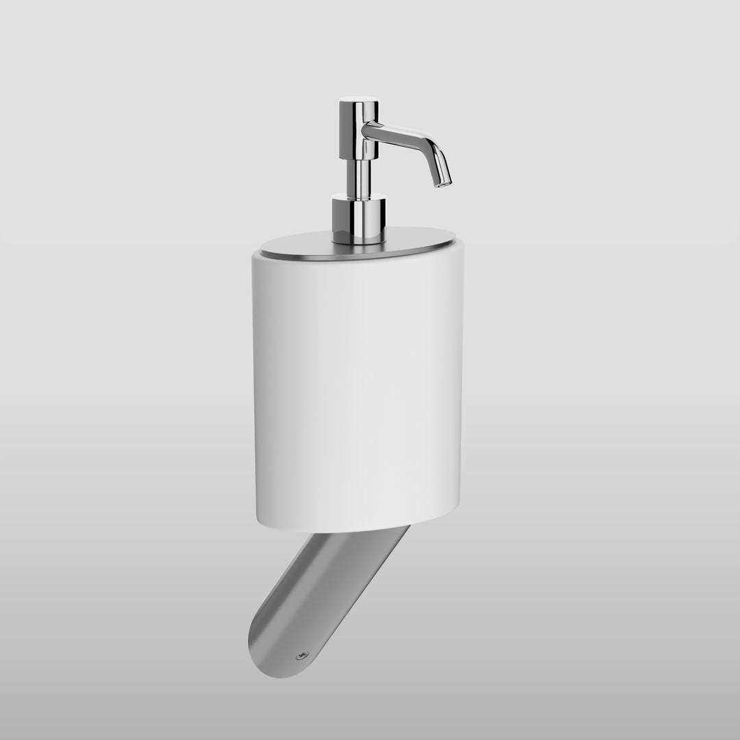 Ovale Wall-Mounted Soap Dispenser - 25615 Bathroom Accessories GESSI Cromo  