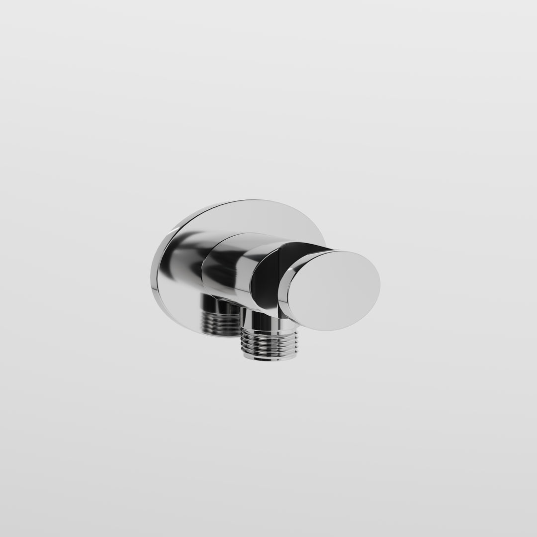Ovale Water Outlet and Handshower Hook - 23161 Showers GESSI Cromo  