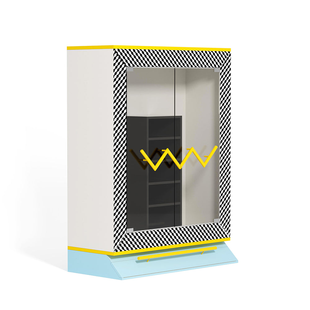 Pacific Wardrobe Cabinet Memphis Milano