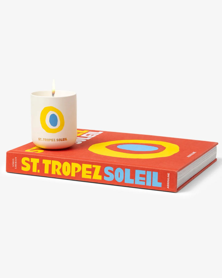 St. Tropez Soleil - Candle and Book Gift Set Gift Set Assouline