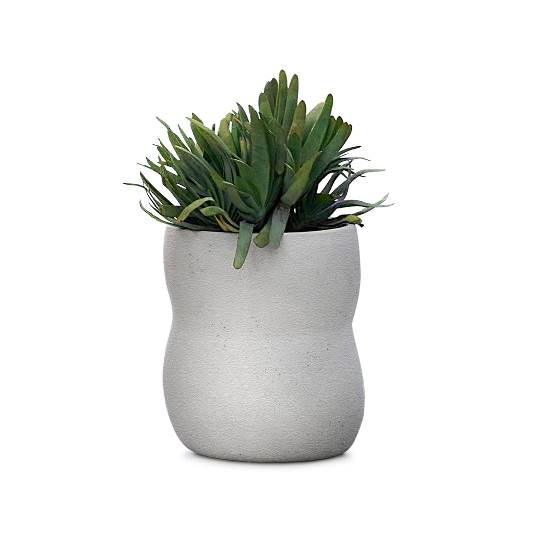 Pebble Planter – Extra Small Outdoor Planters Indigenus Grey
