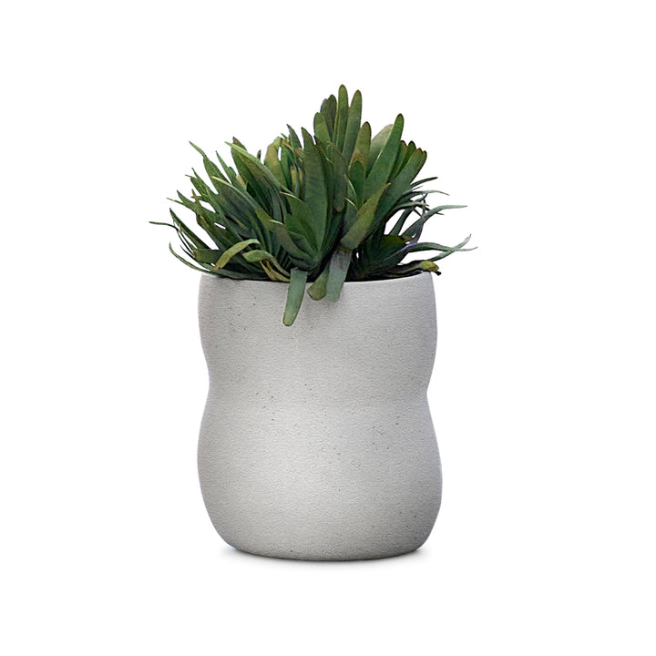 Pebble Planter – Extra Small Outdoor Planters Indigenus Grey