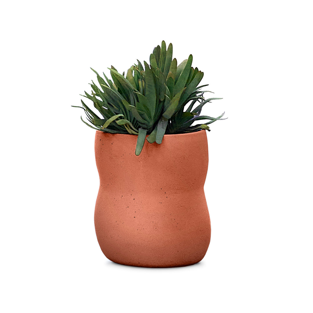 Pebble Planter – Extra Small Outdoor Planters Indigenus Terracota
