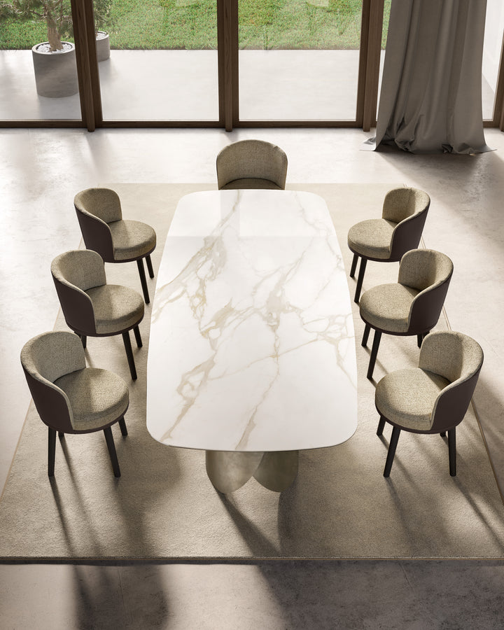 PERLA CERAMIC TOP DINING TABLE Kitchen & Dining Room Tables Eforma   