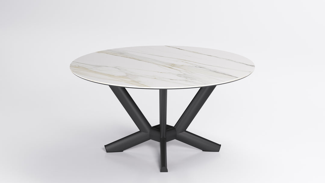 Planer Round Keramik Dining Table Kitchen & Dining Room Tables Cattelan Italia   