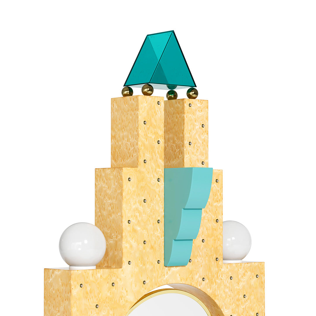 Plaza Dressing Table Bookcases & Standing Shelves Memphis Milano