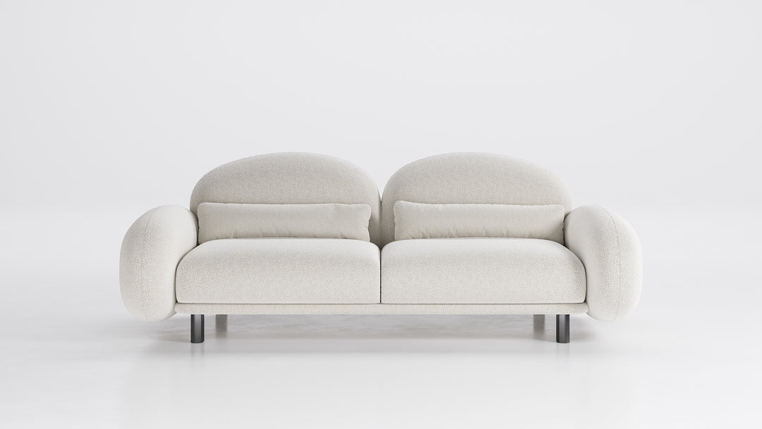 Presage Large 3 Seater Orsetto Ivory Sofas Roche Bobois   