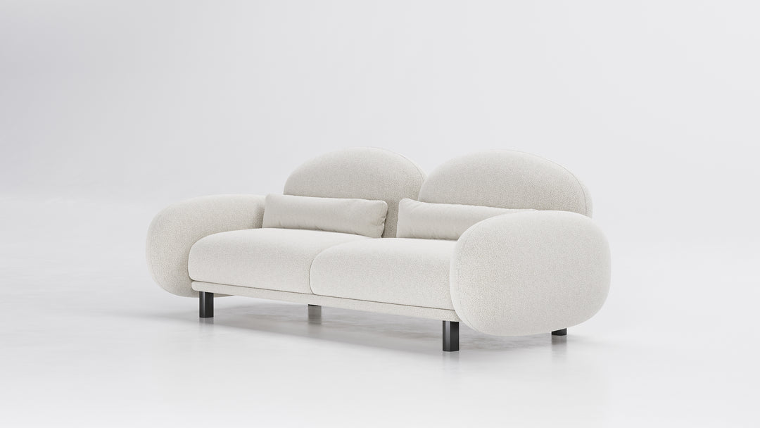 Presage Large 3 Seater Orsetto Ivory Sofas Roche Bobois   