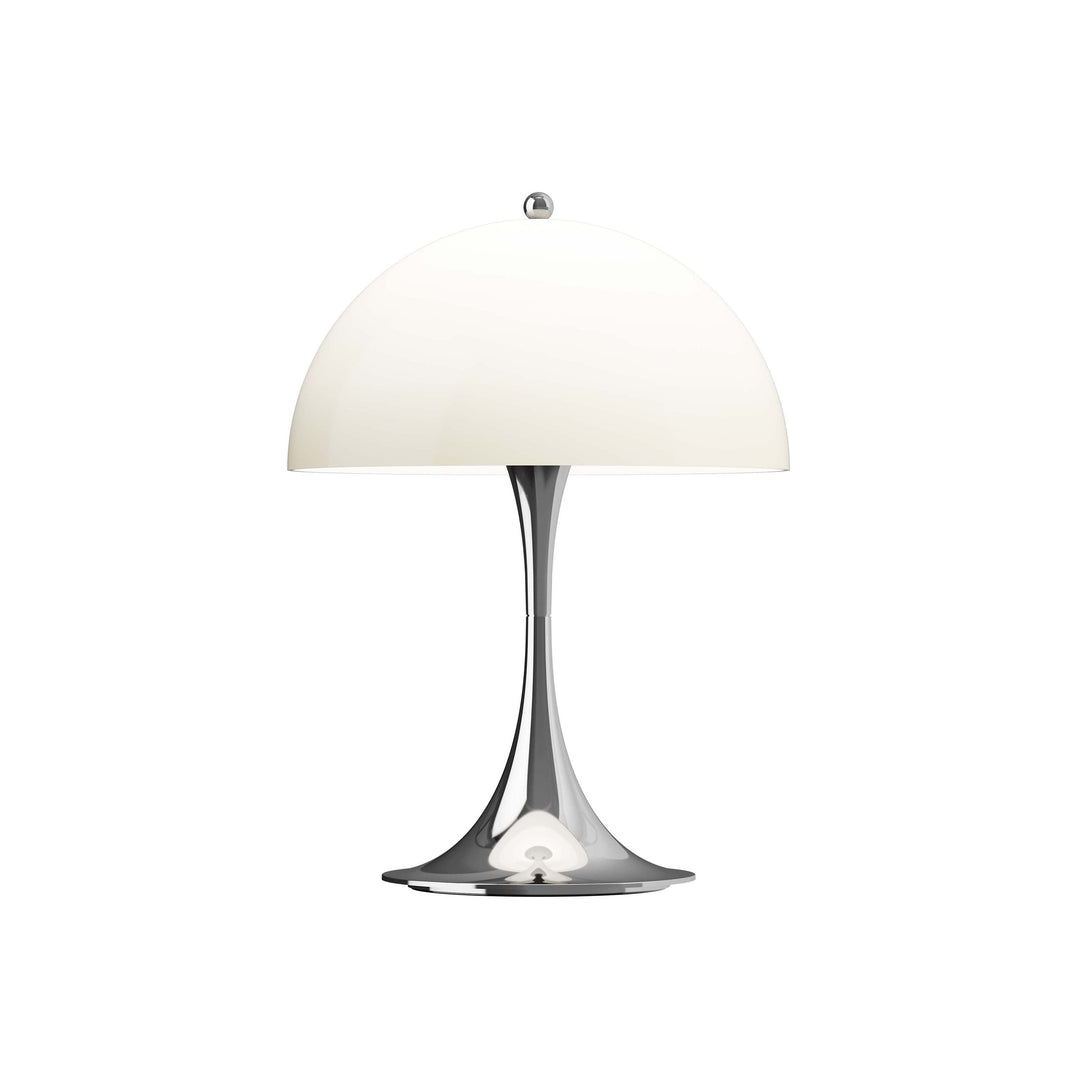 Panthella 250 Portable Table Lamp Table Lamps Louis Poulsen Chrome Beige
