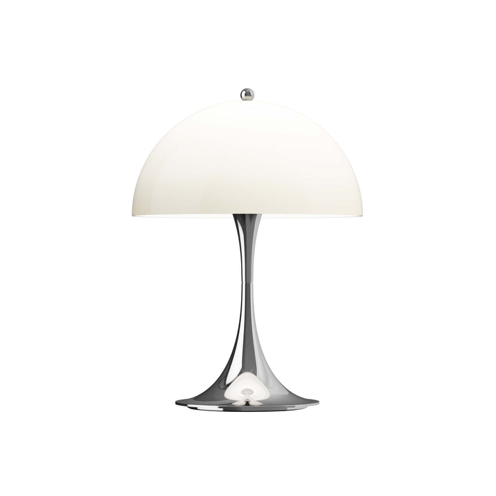 Panthella 250 Portable Table Lamp Table Lamps Louis Poulsen Chrome Beige