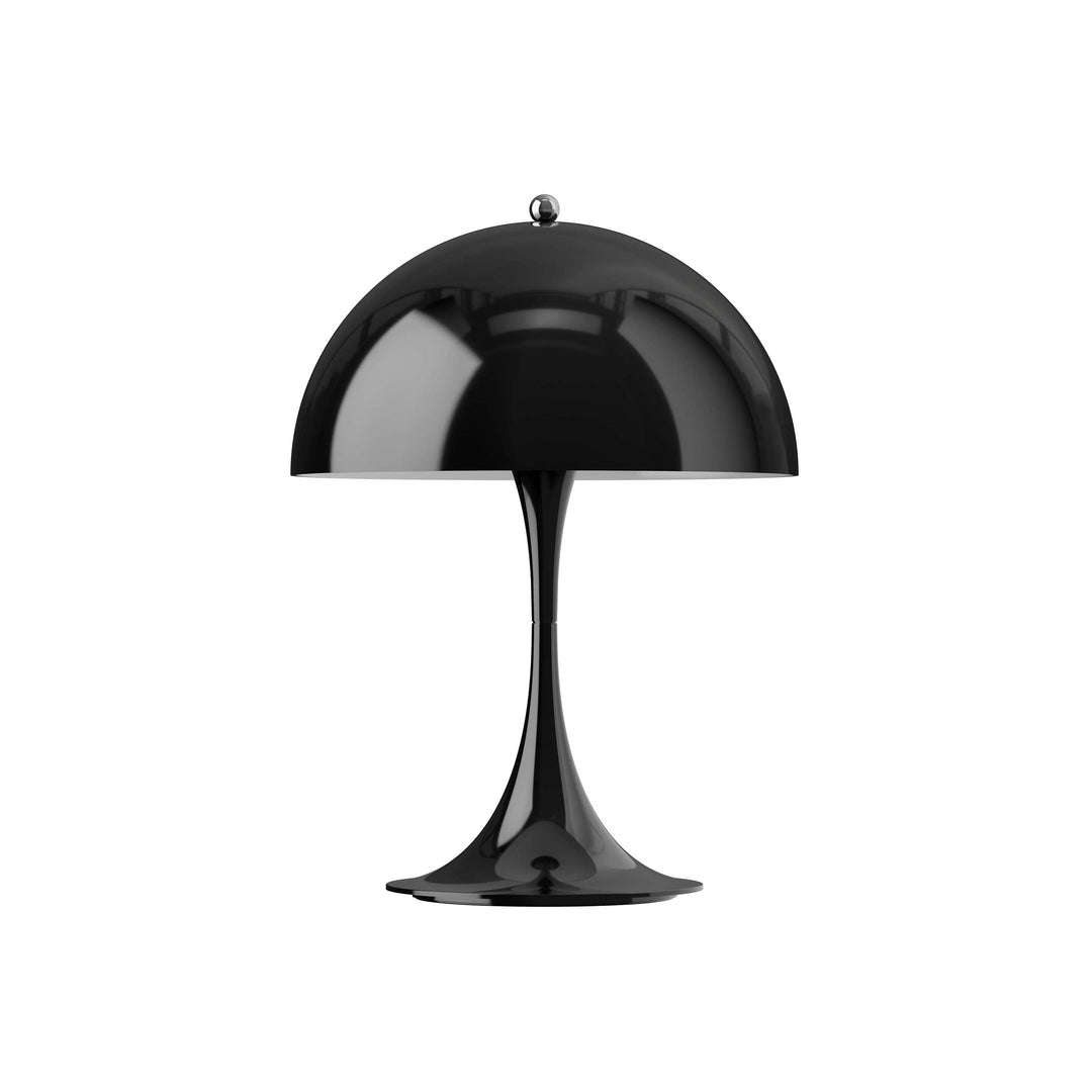 Panthella 250 Portable Table Lamp Table Lamps Louis Poulsen Opaque Black