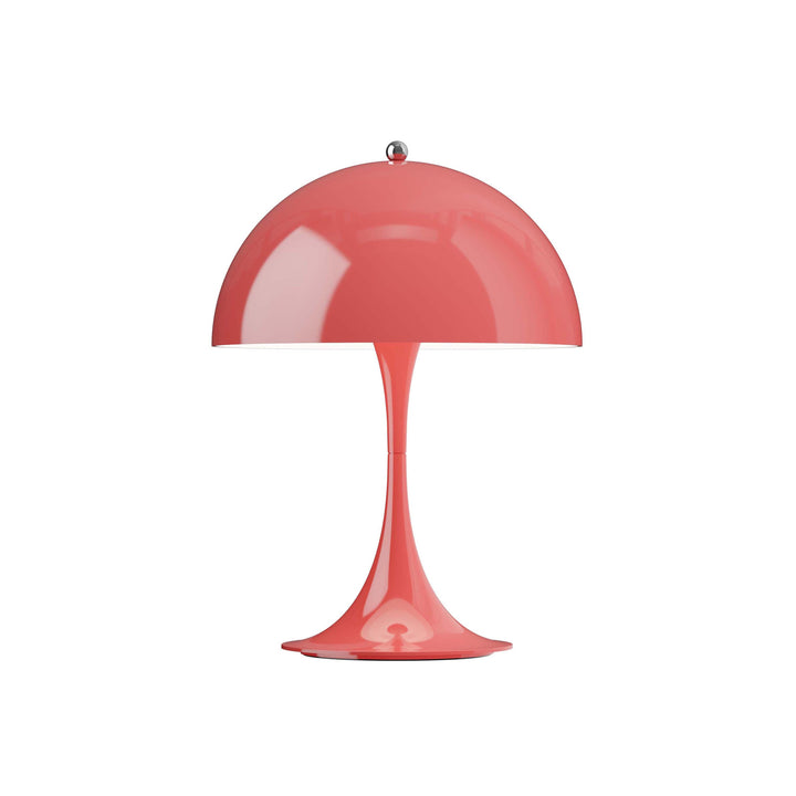 Panthella 250 Portable Table Lamp Table Lamps Louis Poulsen Opaque Coral