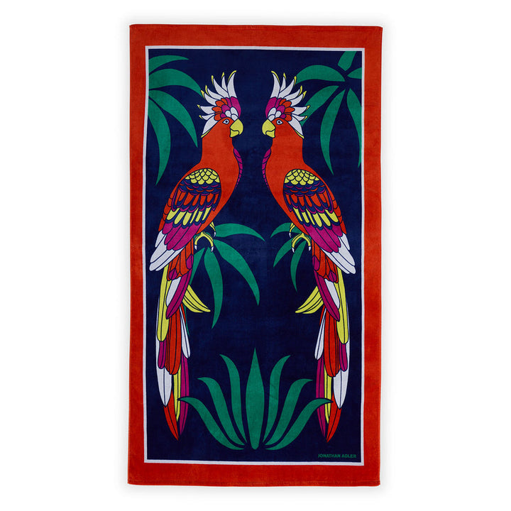 Parrots Beach Towel Jonathan Adler Default Title
