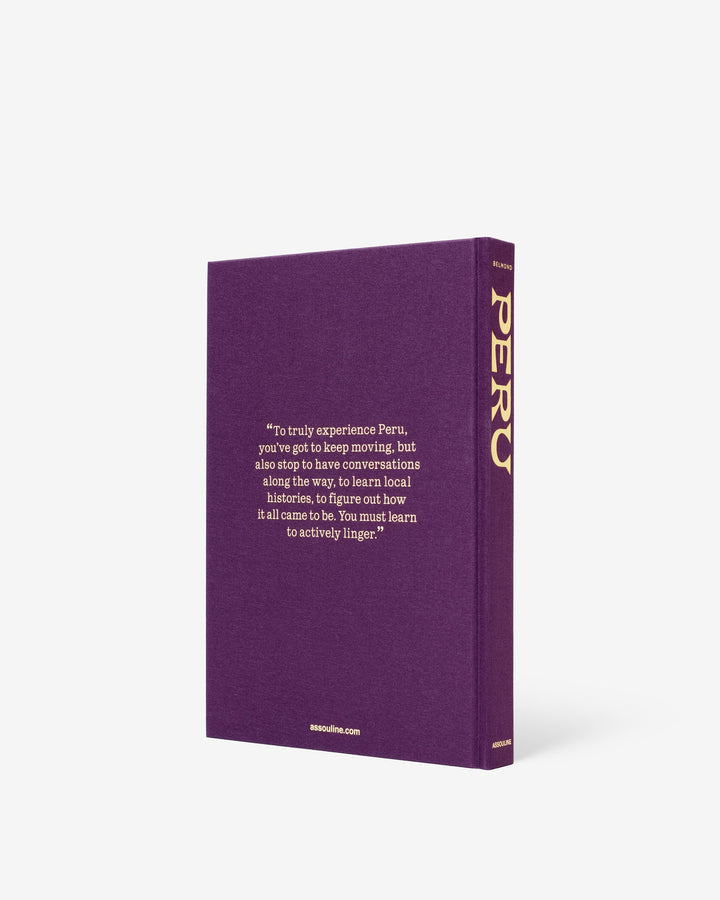 Peru: An Odyssey Across a Time-Honored Land Book Print Books Assouline