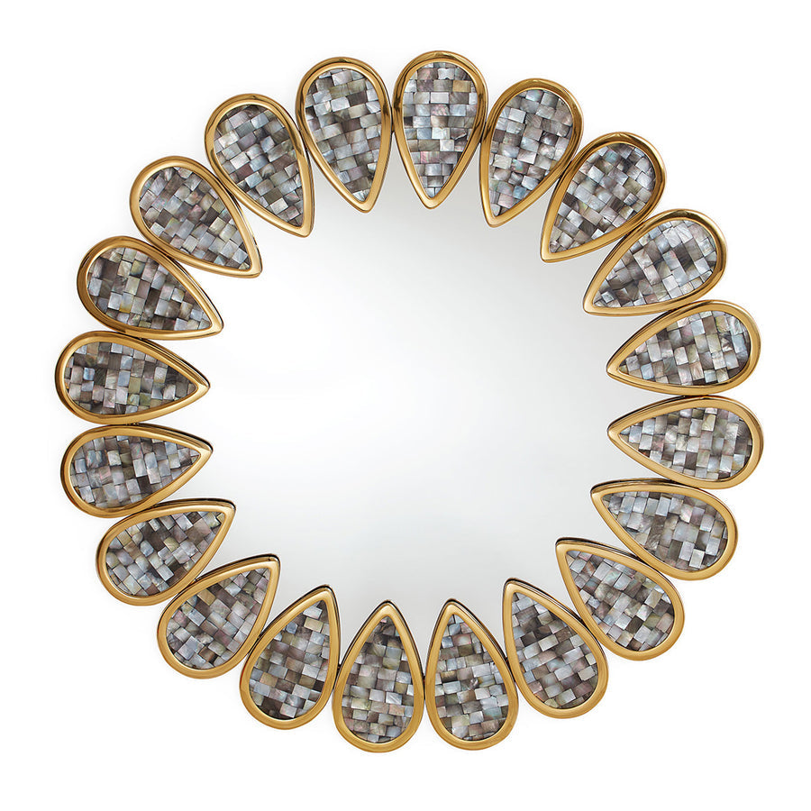 Petal Grey Mirror Jonathan Adler Default Title
