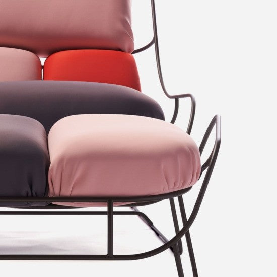 Plasma Armchair & Footrest Armchairs Poltronova   