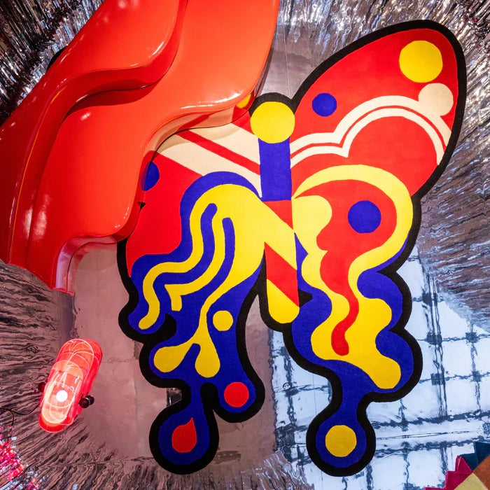 Tappeto Farfalla Rug Poltronova   