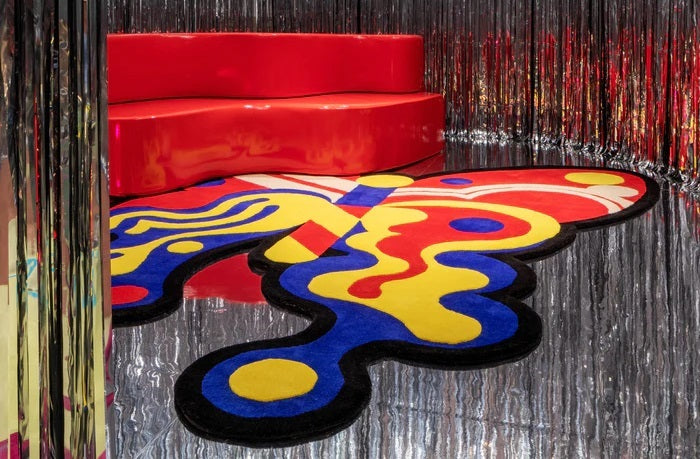 Tappeto Farfalla Rug Poltronova   