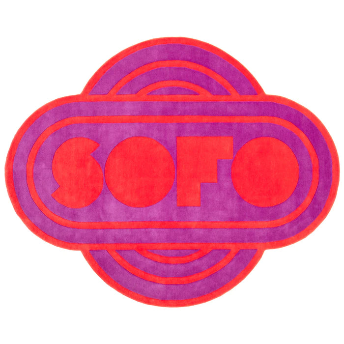 Tappeto Sofo Rug Poltronova Rosancio  