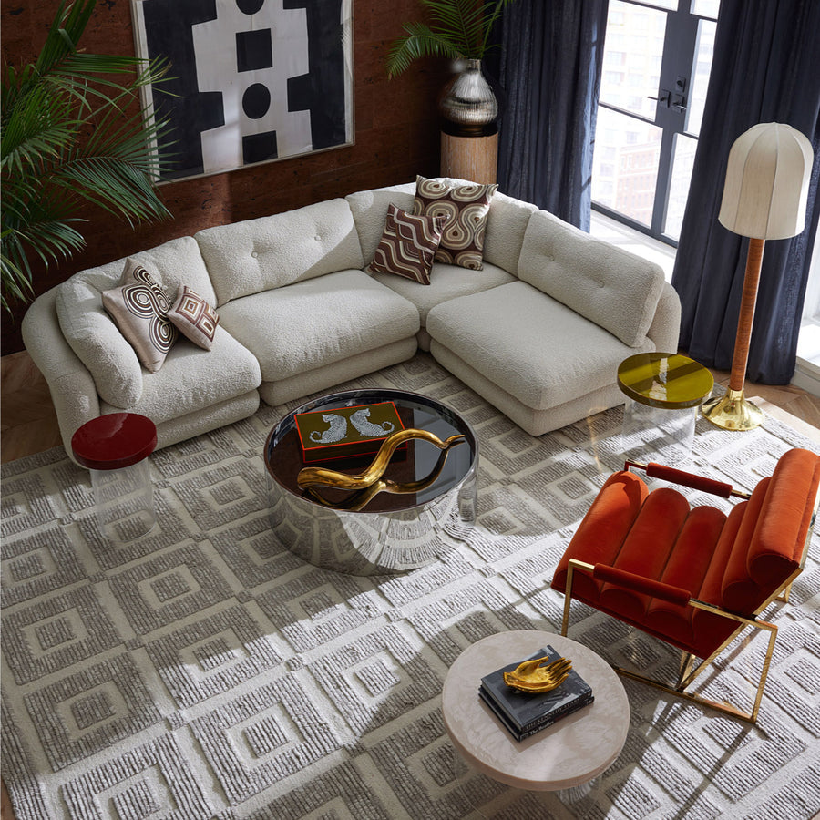 Pompidou 40" Modular Corner Piece Jonathan Adler