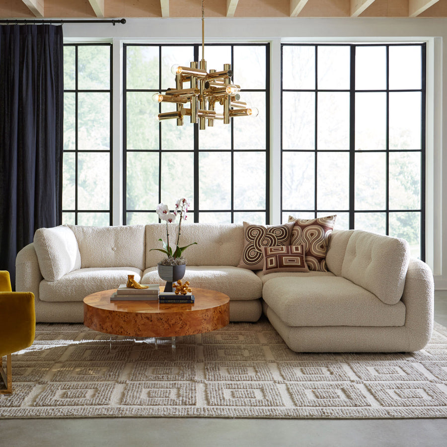 Pompidou 40" Modular Corner Piece Jonathan Adler