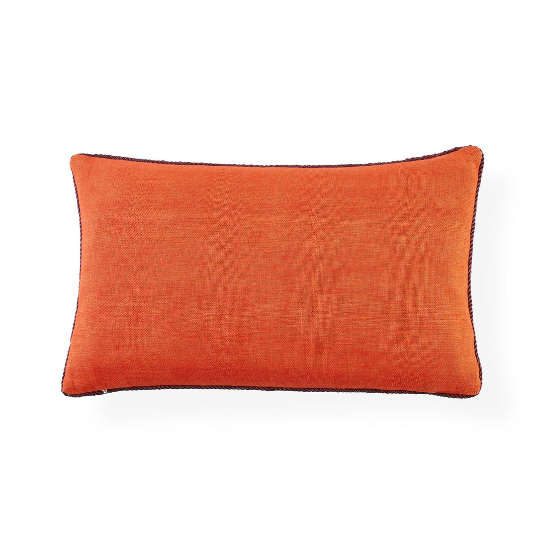 Pompidou Tangerine Path Pillow Jonathan Adler