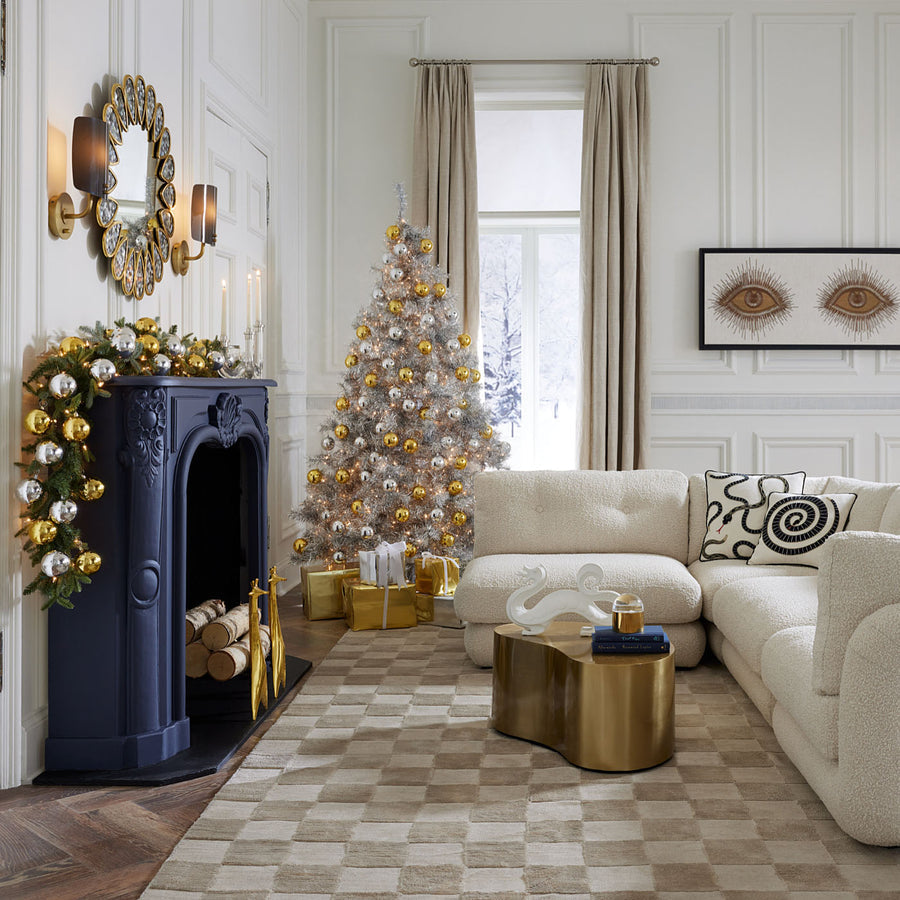 Brass Kidney Small Table Jonathan Adler