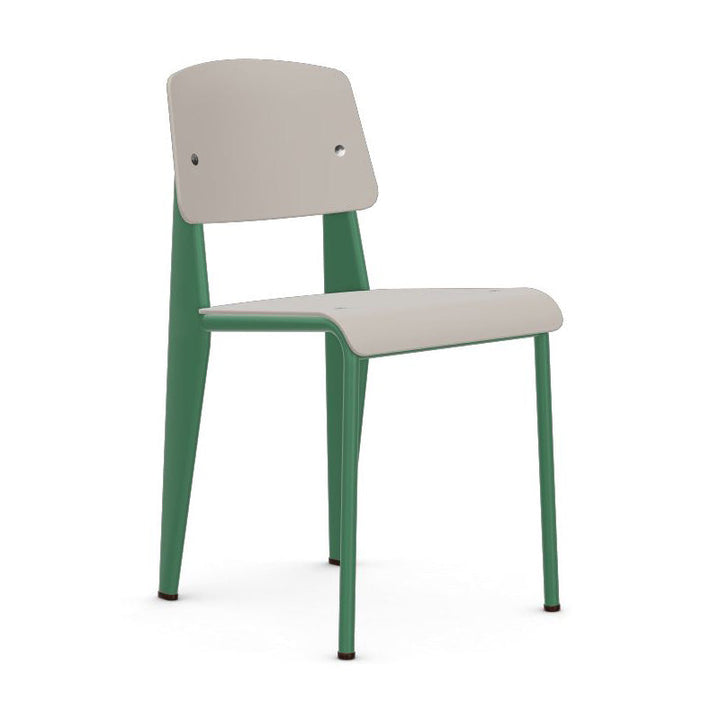 Standard SP Side Chair Chairs Vitra Prouve Ble Vert Warm Grey