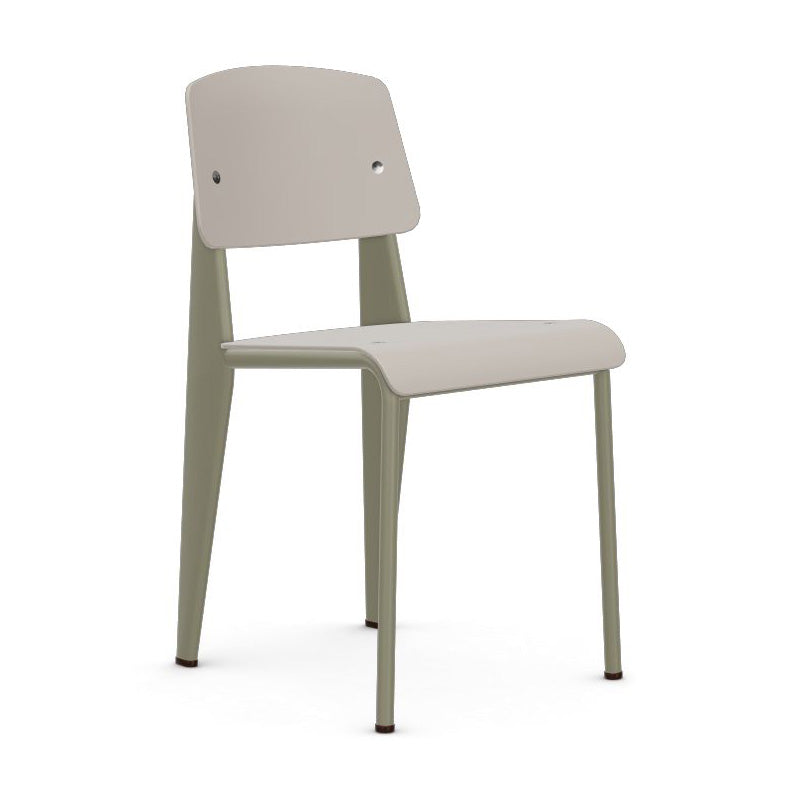 Standard SP Side Chair Chairs Vitra Prouve Gris Vermeer Warm Grey
