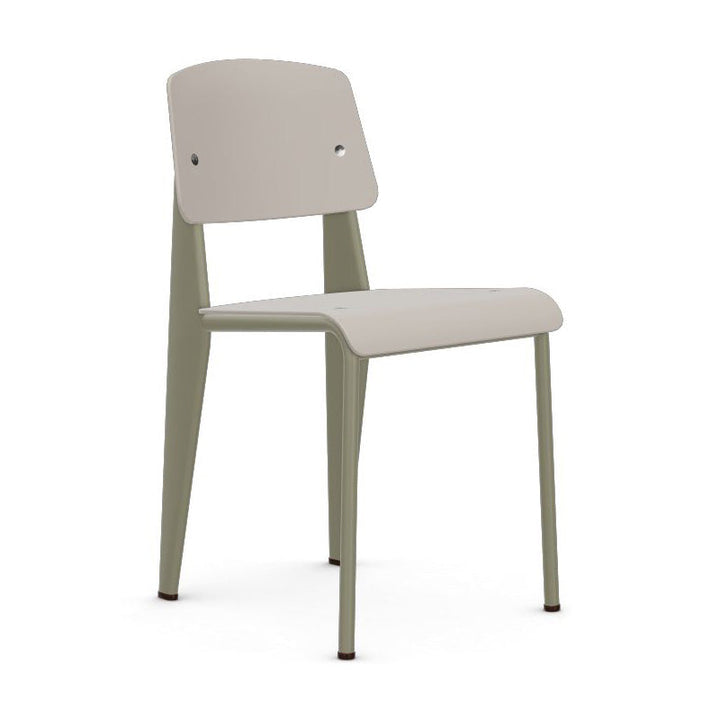 Standard SP Side Chair Chairs Vitra Prouve Gris Vermeer Warm Grey