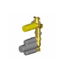 ZAL646.1900 - R97810.1900 - R97815.1900 Agorà Classic 3 way diverter Bathroom Accessories Zucchetti R97815 Built-in Part