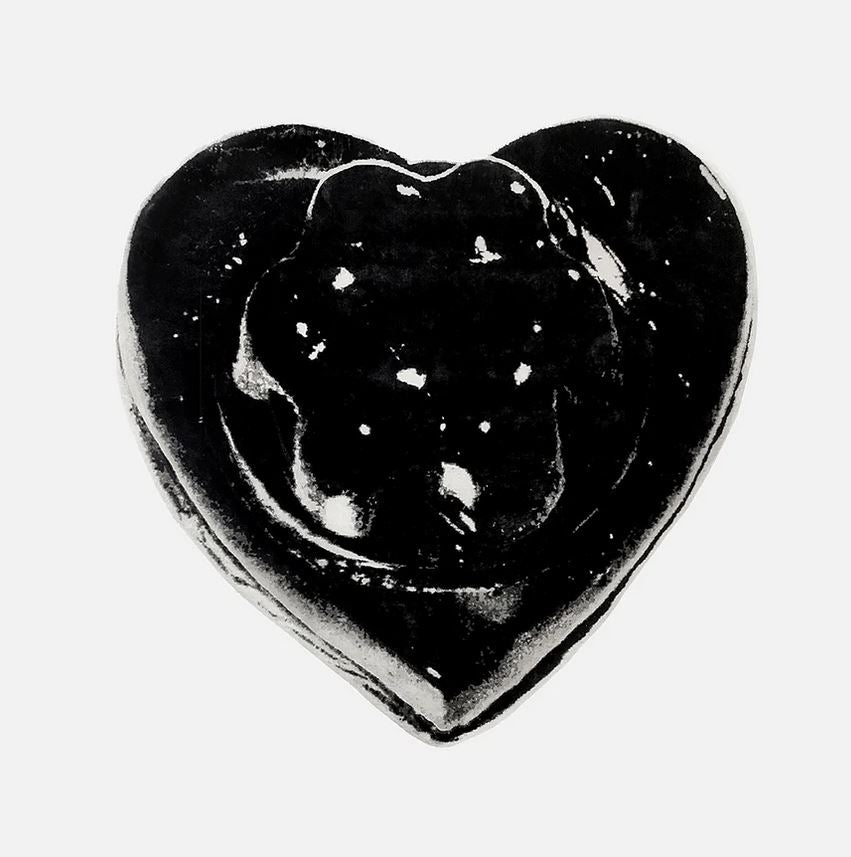RICHARD BERNSTEIN, Black Jello Heart, 1969 / 2022 Rugs HENZEL STUDIO   