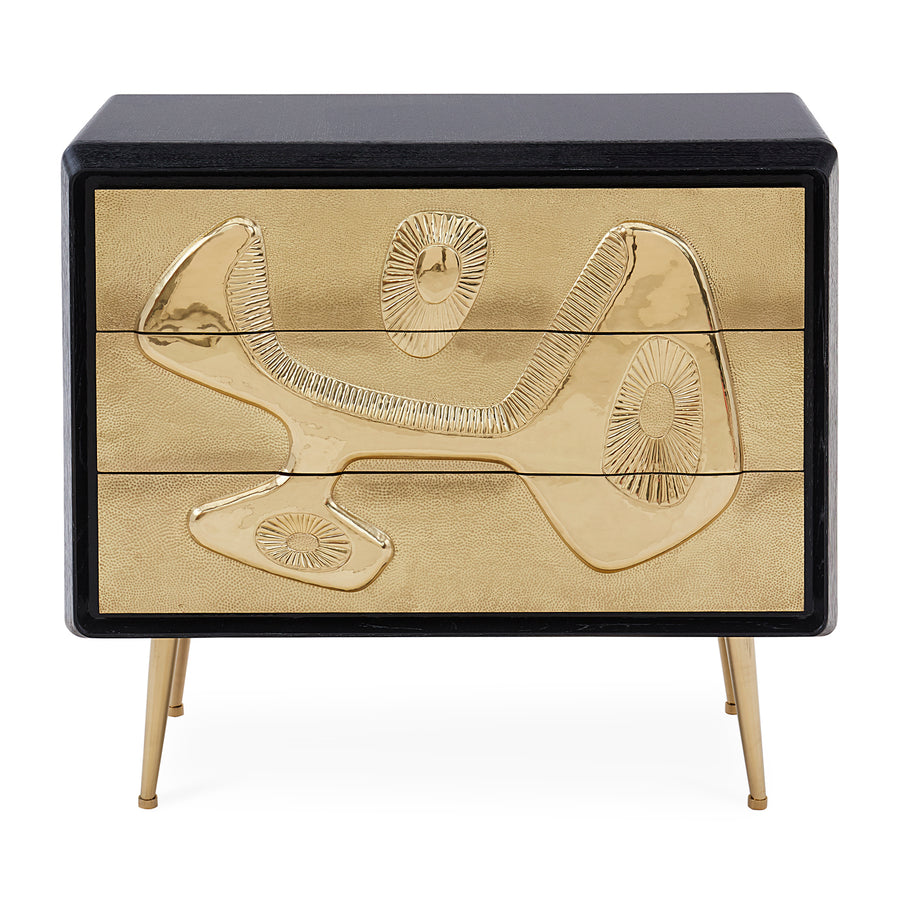Reform Three-Drawer Chest Jonathan Adler Default Title