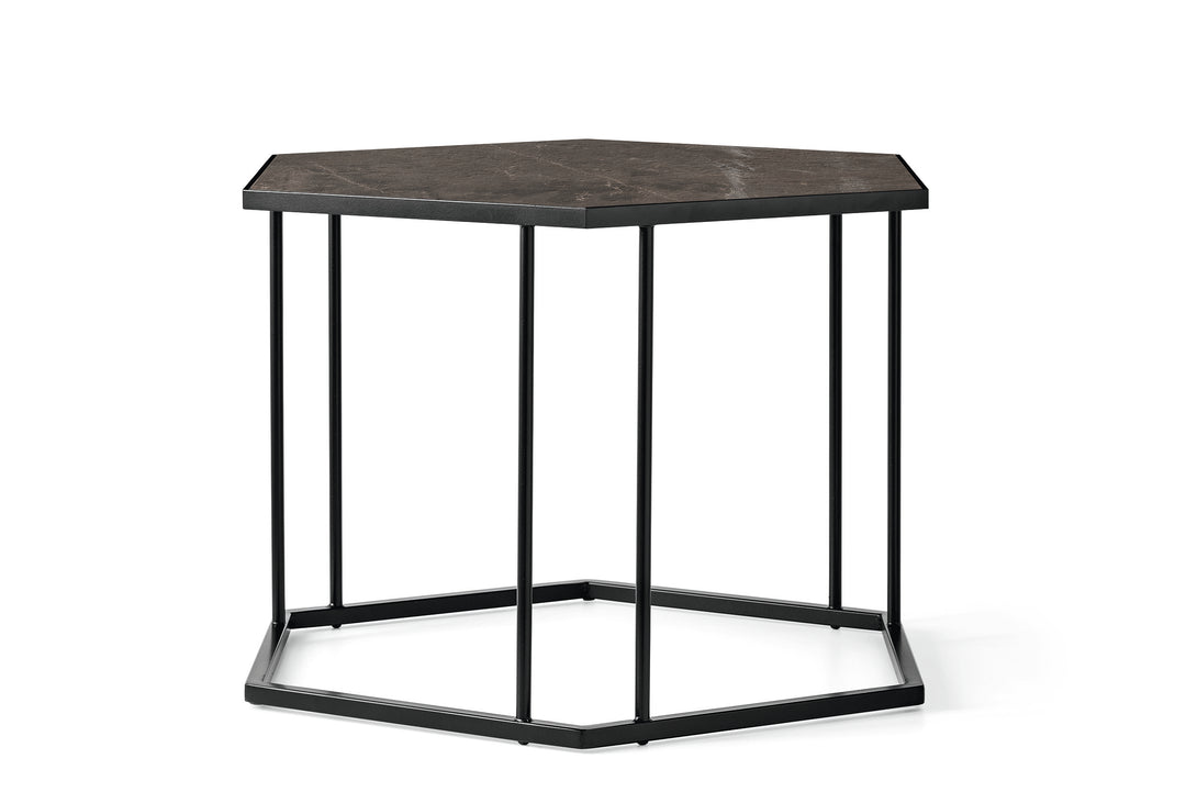 Renee Coffee Table Matt Black Bronze-2  Calligaris   