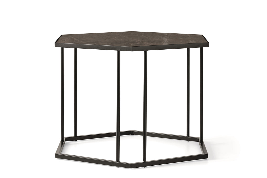 Renee Hexagonal Coffee Table End Table Calligaris