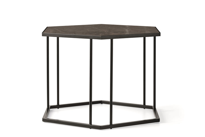 Renee Hexagonal Coffee Table End Table Calligaris