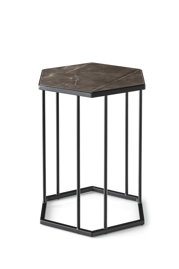 Renee Coffee Table Matt Black Bronze  Calligaris   