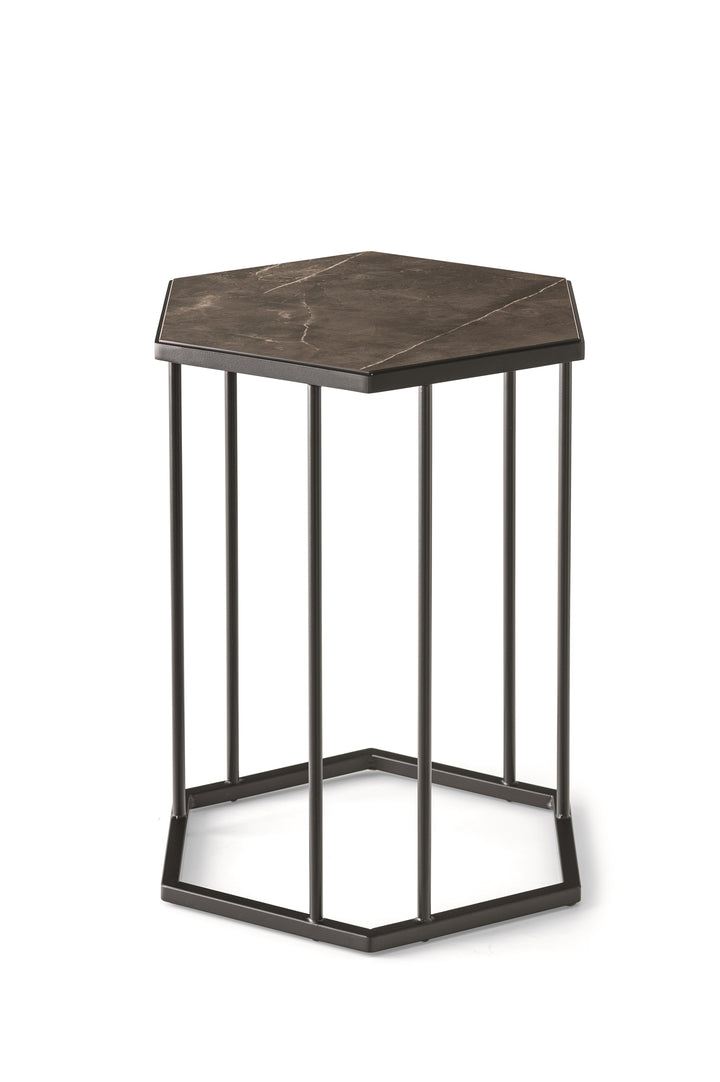 Renee Hexagonal End Table End Table Calligaris