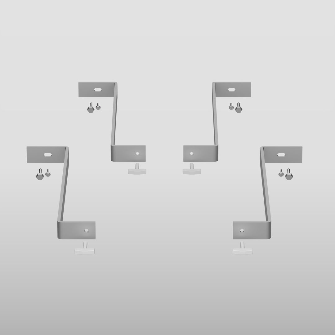 Rettangolo Fixing Kit Rough - RIR3772 Bathroom Accessories GESSI Cromo  