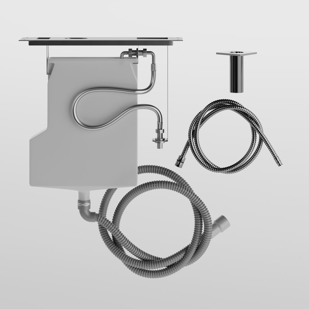 Rettangolo Handshower Kit Rough - 01766 Bathroom Accessories GESSI Cromo  