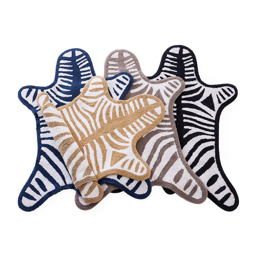 Reversible Zebra Bath Mat Jonathan Adler