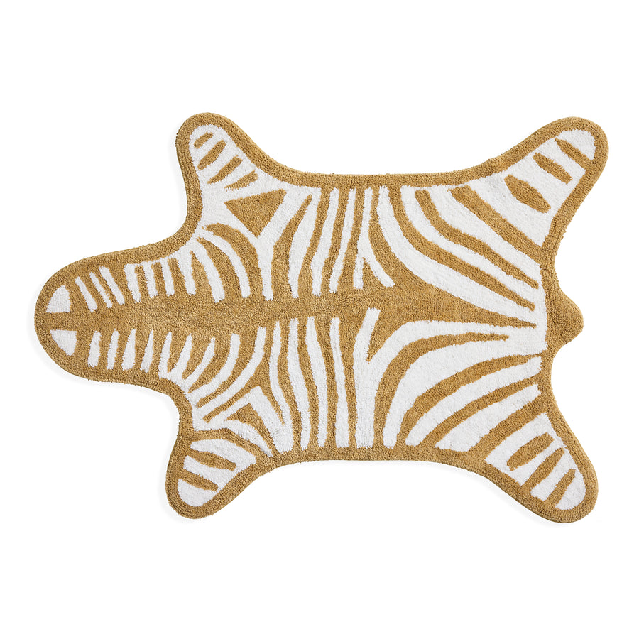 Reversible Zebra Bath Mat Jonathan Adler Camel