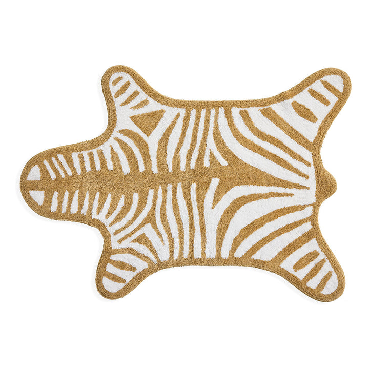 Reversible Zebra Bath Mat Jonathan Adler Camel