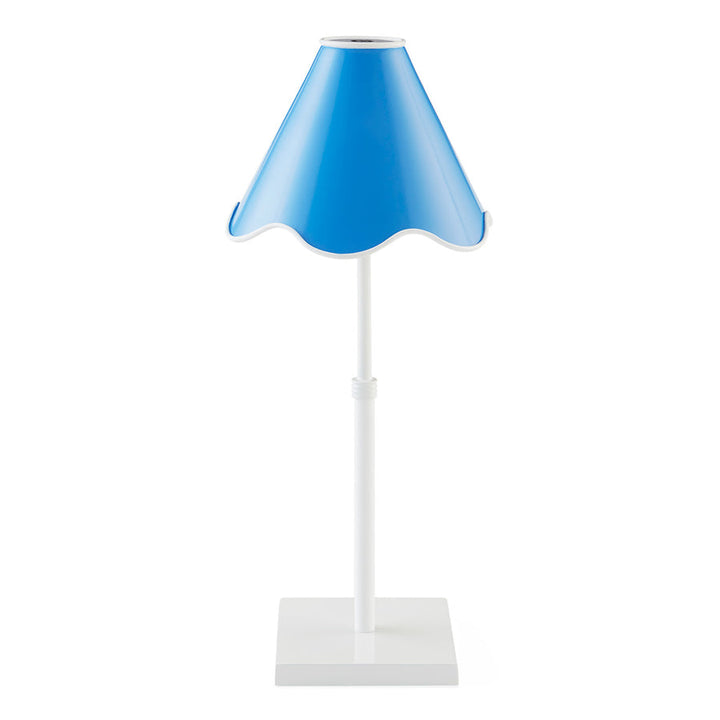 Ripple Rechargeable Table Lamp Jonathan Adler Blue