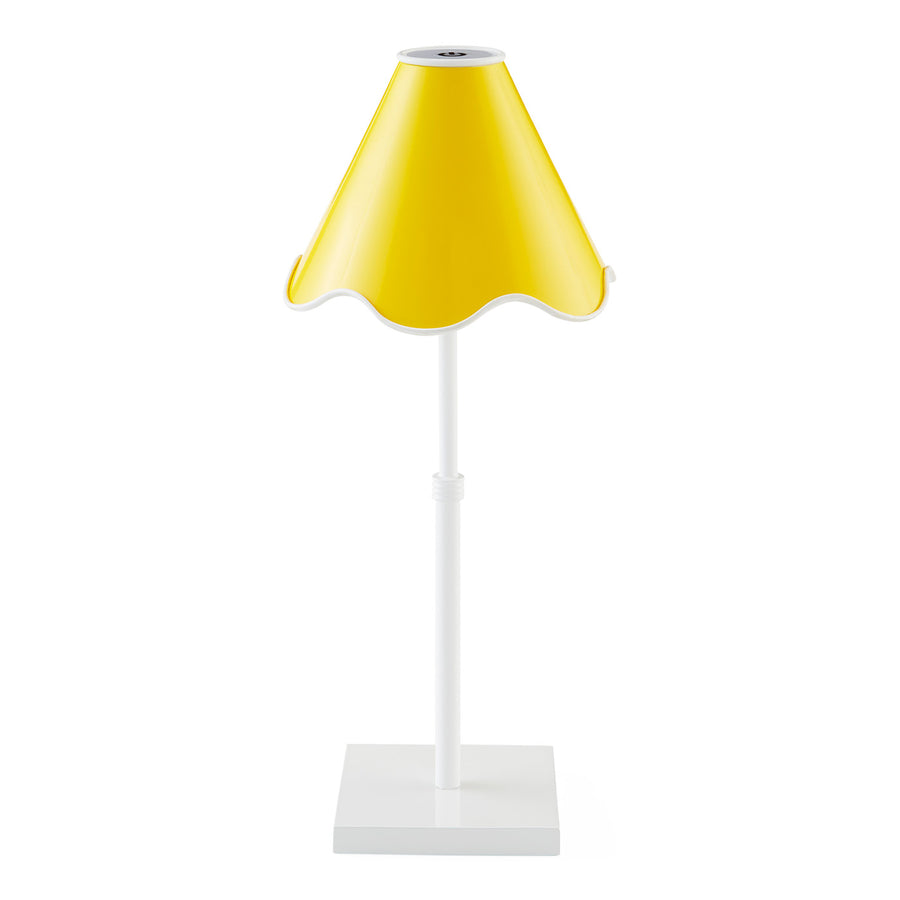 Ripple Rechargeable Table Lamp Jonathan Adler Yellow