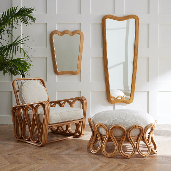 Riviera Ripple Full Length Mirror Jonathan Adler