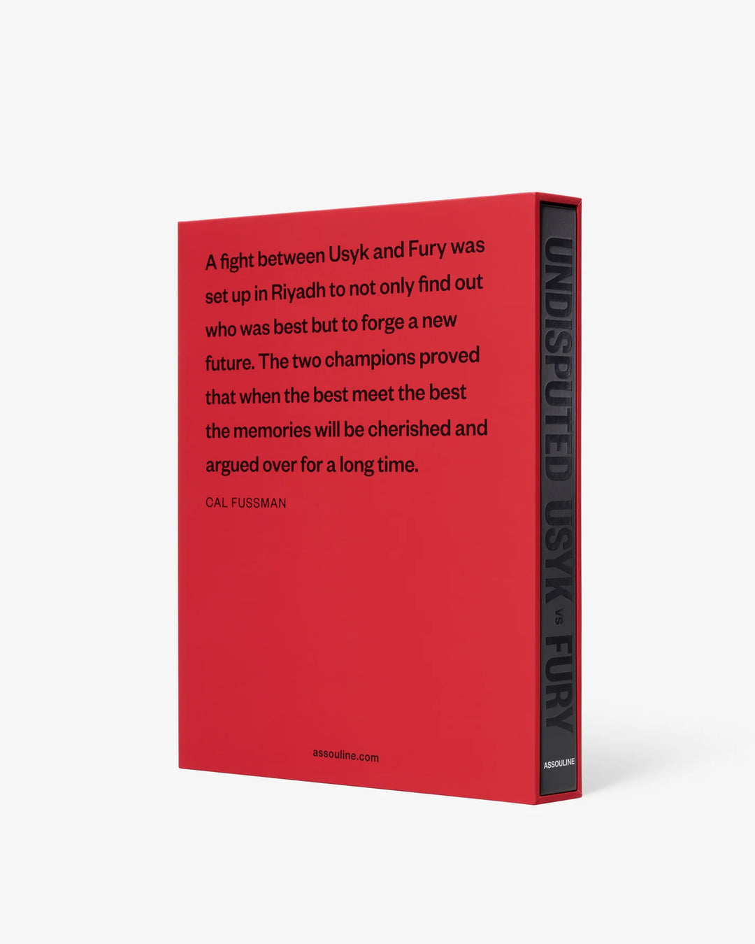 Undisputed: Usyk vs. Fury Book Print Books Assouline